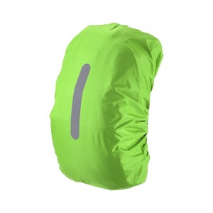 Unique Bargains Waterproof Backpack Rain Cover with Vertical Reflective Strap - 1 of 4