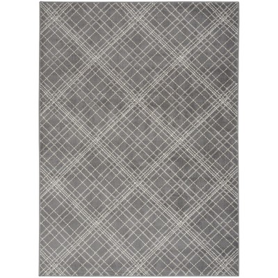 Nourison Jubilant Plaid Farmhouse Indoor Rug