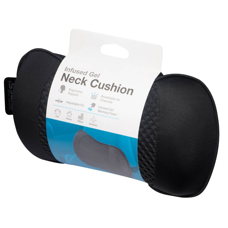 Type S Infused Gel Comfort Neck Cushion, 3 of 5