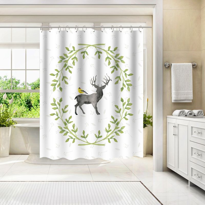 Americanflat 71" x 74" Shower Curtains - Available in Variety of Styles, 3 of 7