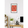 Trends International Reinders: Fruit Market - Red Oranges Framed Wall Poster Prints Barnwood Framed Version 14.725" x 22.375" - 2 of 4