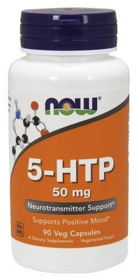 5-HTP 50mg by Now Foods  -  90 VegCap