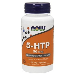5-HTP 50mg by Now Foods  -  90 VegCap - 1 of 2