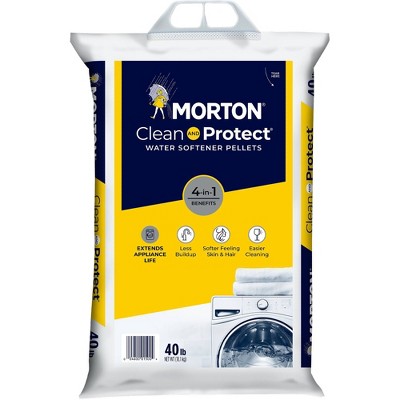 Clean and Protect Water Softener Pellets - 40lbs - Morton