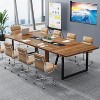 Tribesigns 8FT Conference Table for 10 People for Office Meeting - 2 of 4