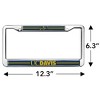 UC Davis Aggies Design Full Size Standard License Plate Metal Frame - 4 of 4