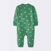 Baby Holiday Sweatshirt Romper - Cloud Island™ - 2 of 4