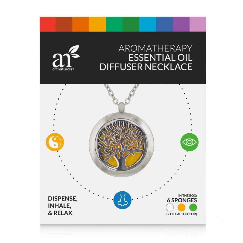 artnaturals Wearable Necklace Essential Oil Diffuser - Unscented - 1ct, 1 of 5