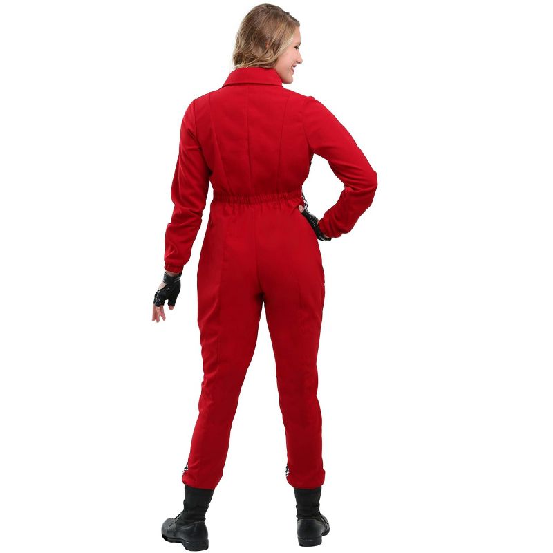 HalloweenCostumes.com Racer Jumpsuit Costume for Women, 2 of 6
