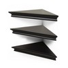 10.9" x 1.6" 3pk Providence Reilly Triangle Corner Shelf Set - Kiera Grace - 2 of 3