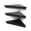 10.9" x 1.6" 3pk Providence Reilly Triangle Corner Shelf Set - Kiera Grace - image 2 of 3