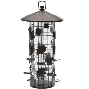 Perky-Pet Squirrel-Be-Gone Wild Bird 8 lb Metal/Plastic Bird Feeder 9 ports (Case of 2) - 1 of 1