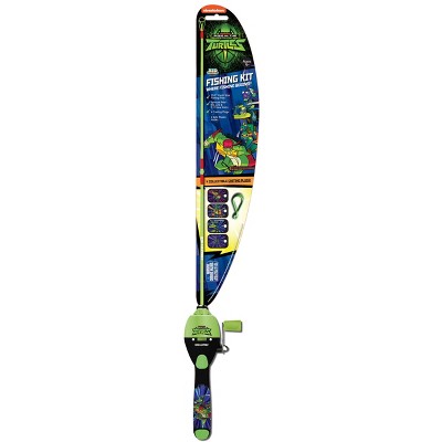 Kid Casters Teenage Mutant Ninja Turtles Fishing Kit - Green