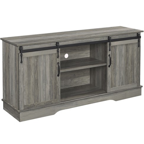 Target grey hot sale tv stand