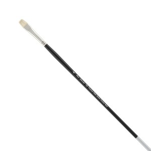 Creative Mark Pro Stroke Premium White Chungking Hog Bristle Artist Paint Brush - Bright - Natural Bristle Brush w/ Great Control Suitable for Oils, - 1 of 4