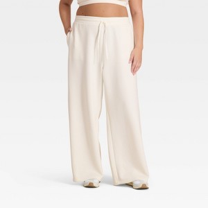 Women's Airy Sleek Wide Leg Sweatpants - All In Motion™ - 1 of 3