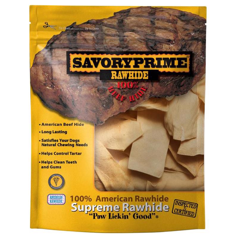 Savory Prime All Size Dogs All Ages Rawhide Chips Chicken 6 in. L 1 pk, 2 of 5