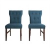 ChaletPosh Brown Wooden Dining Chair - 3 of 4