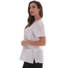Just Love Solid Scrub Top for Women with Pockets and V-Neck - Comfortable and Professional Medical Uniform - 2 of 3