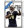 Trends International NFL New Orleans Saints - Cameron Jordan Feature Series 23 Framed Wall Poster Prints - 3 of 4