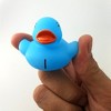 Evideco French Home Goods Non-Toxic Bath Numbered Floating Ducks -for Babies and Toddlers- Set of 10 - 4 of 4