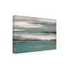 Trademark Fine Art -Chris Paschke 'Gilded Storm I Teal Grey' Canvas Art - 4 of 4