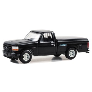 1/64 1994 Ford F-150 SVT Lightning with Tonneau Bed Cover, Black Hobby GLT30469 - 1 of 4