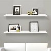 Kiera Grace (Set of 2) 44" Kaylen Floating Shelves White: MDF Ledge Design, No Assembly, Wall Mount - 4 of 4