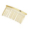 Unique Bargains No Slip Hair Side Combs Accessories Metal 2 Pcs - 4 of 4