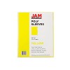 JAM Paper Plastic Sleeves 9" x 12" Yellow 12/Pack 2226316991 - 3 of 3