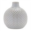 Notched Ceramic Bottle Vase (Set of 4) - 3 of 3