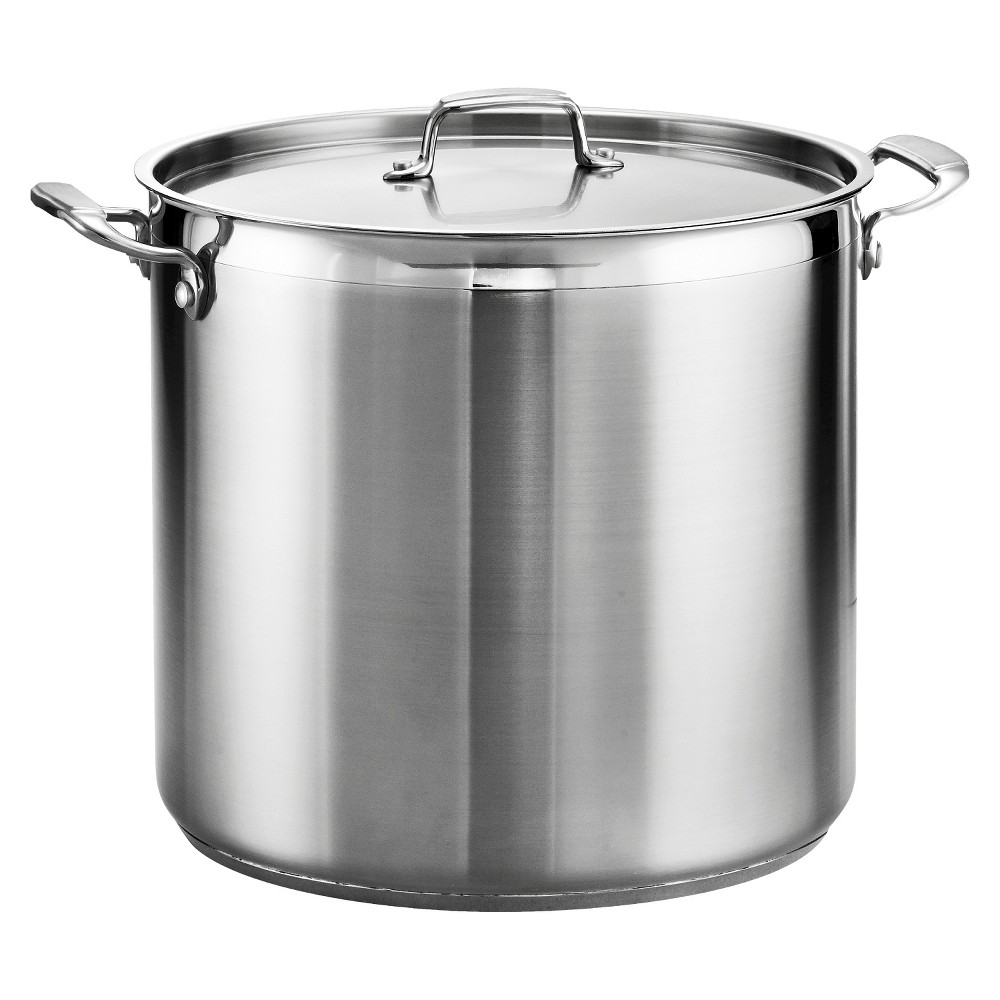 UPC 016017001022 product image for Tramontina Gourmet Induction 24 qt. Covered Stock Pot | upcitemdb.com