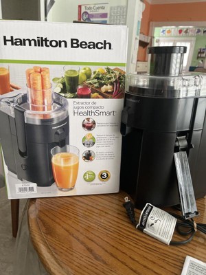 Extractor de jugo negro Hamilton Beach Health Smart - Aliss