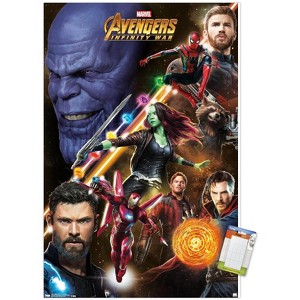 Trends International Marvel Cinematic Universe - Avengers - Infinity War - Challenge Unframed Wall Poster Prints - 1 of 4