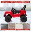 12V Ride on Car for Kids, Licensed Toyota Ride on Truck, Battery Powered Electric Kids Car with Remote Control, Music, LED Lights - 4 of 4