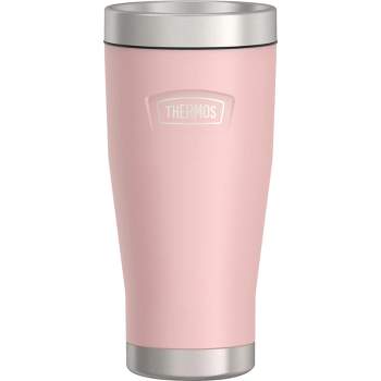 22oz Double Wall Stainless Steel Outer And Pp Inner Straw Tumbler Pink -  Room Essentials™ : Target