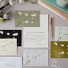 Best Paper Greetings 120 Pack Cherry Blossom Note Cards with Envelopes - Thank You, Wedding, All Occassion Floral Cards (6 Designs, 4x6 In) - 3 of 4