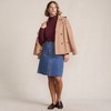 Lands' End Women's Relaxed Cotton Long Sleeve Mock Turtleneck - 4 of 4