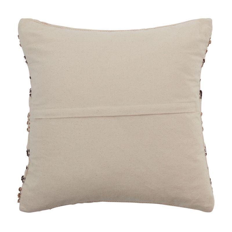 Saro Lifestyle Woven Down-Filled Throw Pillow With Striped Design, 2 of 4