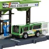 Matchbox Action Drivers Bus Station w/ MBX City Bus 1:64 Scale Playset - 3 of 4