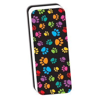 Colorful Paw Pattern Magnetic Whiteboard Eraser Pack