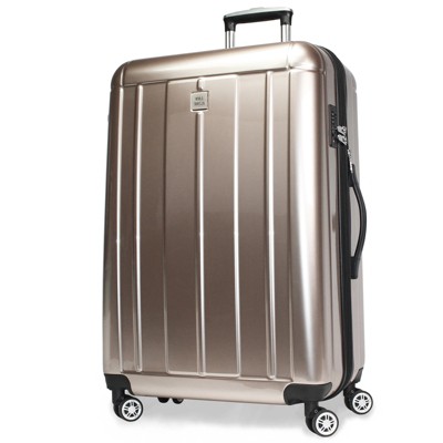World Traveler Contour 28-Inch Lightweight Polycarbonate Hardside Expandable Spinner Luggage with TSA Lock