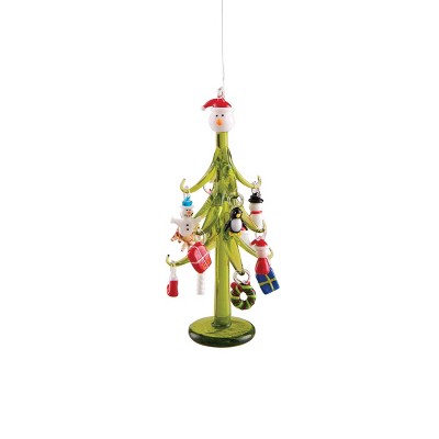 Gallerie II Holiday Charm Art Glass Tree