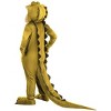 HalloweenCostumes.com Disney's Princess and the Frog Louis Costume for Adults | Alligator Jumpsuit with Headpiece - 3 of 4