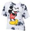 Womens Disney Mickey Mouse Character Acid Washed T-Shirt - 2 of 3