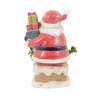 Ganz 6.25 In Glittering Santa Figurine Christmas , Holly Traditional Santa (1PC) - 2 of 3