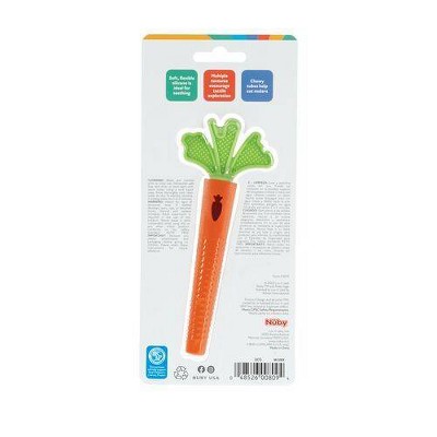 Nuby Tube Carrot Teether