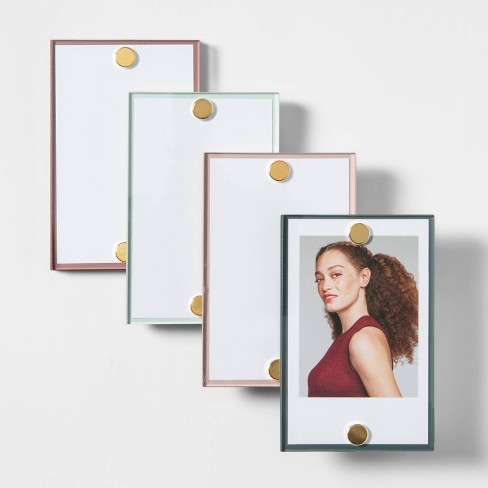 Colorful 5 PCS 3 Inch Mini Frame Desk Photo Picture Display Holder Frame Instax 