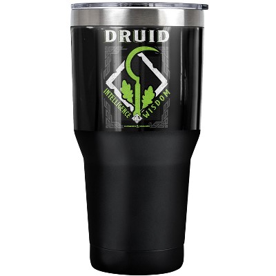 Dungeons And Dragons Druid Steel Tumbler 30oz Coffee Travel Mug