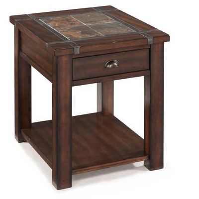 Magnussen Home Roanoke Rectangular End Table